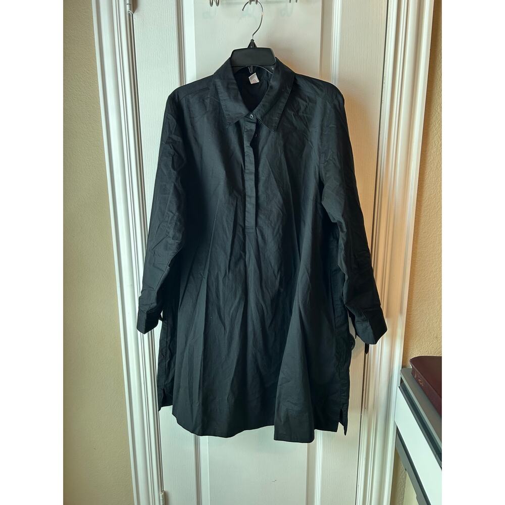 Old Navy Black XL Shirt Dress